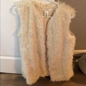 H&M faux fur vest